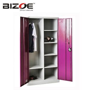 من السهل تجميع صريحة الصلب almirah تجميع المعادن المستخدمة تخزين صناعي خزائن - Product Image 3