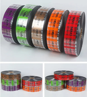Rouleaux de film métallisé souple de qualité alimentaire, matériau d'emballage laminé opaque personnalisable pour chocolat, lait, biscuits, gâteaux, pommes de terre