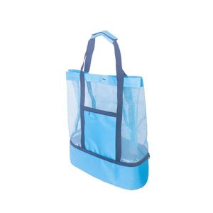 Bolsa de Playa Aislada para Bebidas y Aperitivos, Tendencia 2026, Bolsa de Playa 2 en 1 con Malla y Enfriador Desmontable para Gimnasio y Yoga, Regalos para Clientes VIP - Product Image 3