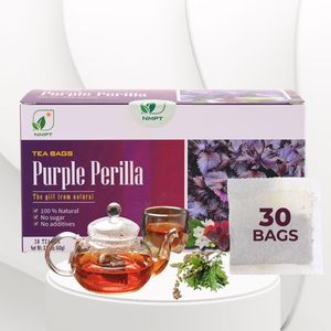 Bulk Supply Purple Perilla Herbal <b>Tea</b> Bags Vietnam Manufacturer OEM/ODM NMPT Factory - Product Image 1