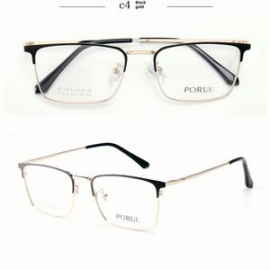 Yeni PORUI 96028 Unisex iş kutusu moda kare raf okuma gözlüğü çerçeve katı elmas hafif dayanıklı tam çerçeve için - Product Image 4