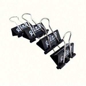 High Quality Custom Metal <b>File</b> <b>Document</b> Paper Binder Clip for Office - Product Image 2