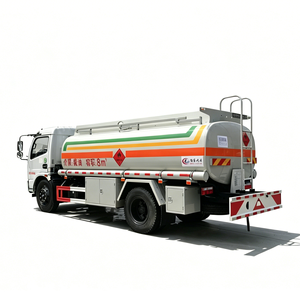 New 4X2 Diesel Fuel Tanker <b>Truck</b> 8m³ Capacity Oil Storage Transport Vehicle for Sale airport fuel tankerer - Product Image 1