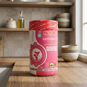 Suplemento de Extracto Herbal con Alto Contenido de Proteínas, Fibra y Bajo en Grasas, 12 Extractos Botánicos, Nutrela Mothers Plus en Polvo, Natural - Product Image 3