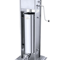 Nouveau produit 2025 : Machine à saucisses manuelle 10L pour le traitement de la viande, poussoir à saucisses, machine à farcir les saucisses
