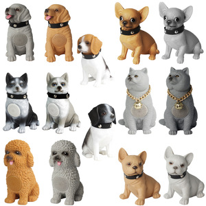 Haut-parleur sans fil créatif en forme de <span class=keywords><strong>bouledogue</strong></span>, stéréo, le plus vendu, à bas prix, pour la maison, avec aimant néodyme - Product Image 3