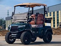 Voitures de golf professionnelles 2 places, voiture de golf électrique personnalisée, buggy de golf tout-terrain, pneus résistants à l'usure pour les activités de plein air