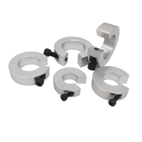 Anneau de fixation d'axe en alliage d'aluminium pour machine-outil CNC, anneau de serrage d'axe, anneau de support d'axe, guides linéaires SBR, rail de guidage