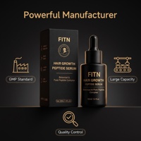 Lotion Capillaire Croissance Cheveux Biotine Romarin Peptide Squalane Soin Nourrissant du Cuir Chevelu Formule 2-EN-1 Sans Prostaglandine OEM Privé Adultes