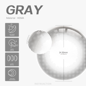 L'usine offre une promotion <span class=keywords><strong>sur</strong></span> les lentilles de contact colorées et graduées. - Product Image 3