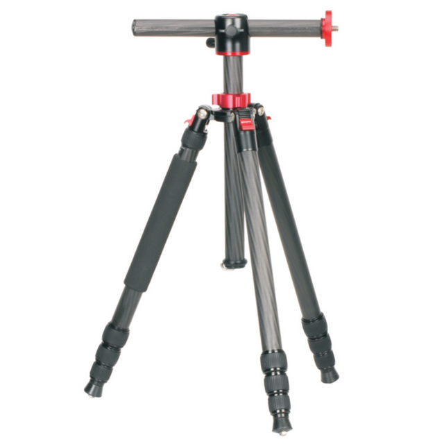 TRIOPO Carbon Fiber Video Camera Tripod with Pan Head