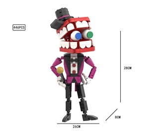 Gấu Trúc Tuyệt Vời Kỹ Thuật Số Xiếc Xây Dựng Khối Đồ Chơi Thiết Lập Jax Pomni Caine Mô Hình Đồ Chơi Cho Trẻ Em 5 7 Năm Giáo Dục Đồ Chơi Cho - Product Image 6