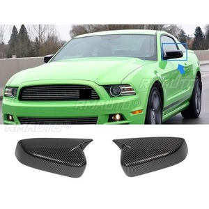 Coque de protection de rétroviseur latéral pour Ford Mustang 2009-2014, garniture de rétroviseur, accessoires de voiture - Product Image 2