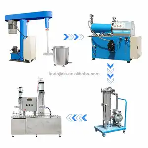 Industrial Car Latex Of Water Based Emulsion Industrial Oil Wall Mixer Distemper Paint Making Machine