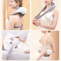 Nuevo Masajeador Inteligente para Cuello y Hombros, Recargable, Inalámbrico, Shiatsu