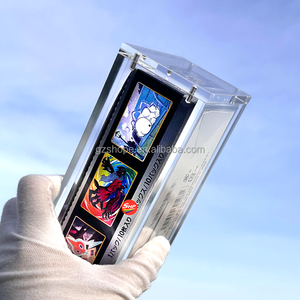 Boîte en acrylique transparente SHP 6 mm pour boîte de boosters <span class=keywords><strong>Pokémon</strong></span> <span class=keywords><strong>VMAX</strong></span> Climax avec couvercles magnétiques, boîte de présentation en acrylique - Product Image 2