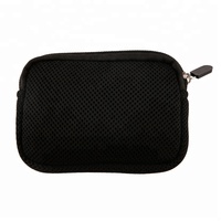 Pemegang kartu kustom dompet tas kantong koin kecil ritsleting untuk olahraga pria