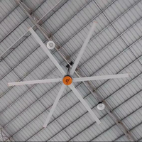 Kipas Angin Industri Besar 24 Kaki (7,3 M) dengan Aliran Udara Besar, Kipas HVLS