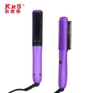 Wholesale Price with OEM \ODM Service One Step <strong>Hair</strong> Brush <strong>Hair</strong> Straightener Comb Brush Hot Comb - Product Image 1