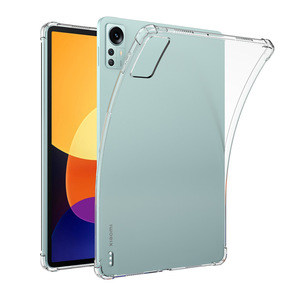 Funda Transparente Antigolpes de TPU para Tablet con Ranura para Stylus, para <span class=keywords><strong>Pad</strong></span> <span class=keywords><strong>5</strong></span> <span class=keywords><strong>Pro</strong></span> de <span class=keywords><strong>12.4</strong></span> Pulgadas, Respaldo Acolchado Suave, Ligera, con Soporte Multiángulo - Product Image 1