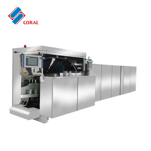 Chaîne de production complète de gaufres pour biscuits – Nouvelle ligne haute performance grande capacité, du pétrissage <span class=keywords><strong>à</strong></span> l'emballage - Product Image 2