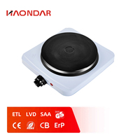 Cuisine portable mini facile à nettoyer métal ménage comptoir chauffage électrique cuisinières plaques chauffantes pour la maison