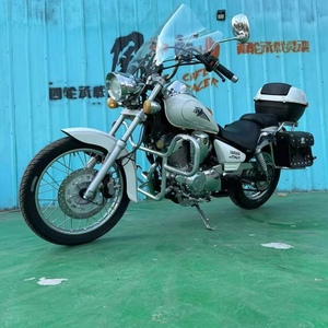 รถจักร<span class=keywords><strong>ยา</strong></span>นยนต์ยามาฮ่า เฮเวนลี่ คิง ครุยเซอร์ ดีไซน์โฉบเฉี่ยว ไฟฮาโลเจน เครื่องยนต์วีทวิน 250 ซีซี ขอบหนังวัว - Product Image 4