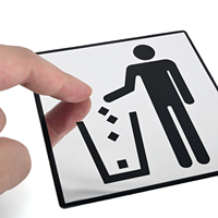 Plaque de signalisation WC en aluminium de haute qualité, panneau de toilettes métallique, signalétique WC durable et étanche au design minimaliste pour espaces publics