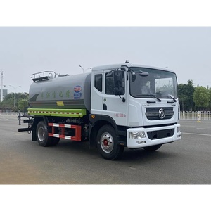 Camion de transport d'eau Dongfeng 4X2 de 12 000 litres fourni par le fabricant pour le transport d'eau industrielle et l'aménagement paysager - Product Image 2