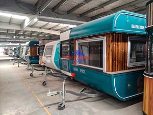 Coffee Carts <b>Concession</b> <b>Trailer</b> Towable Food <b>Trailer</b> for Sale Crepe Truck Mobile Food - Product Image 3