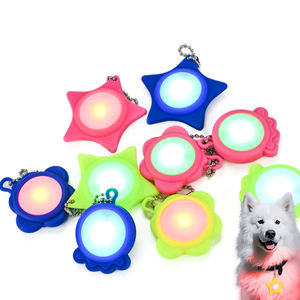 Multi funzionale colorato LED ricaricabili Gel di silice notte all'aperto cane Pet ciondolo ciclismo Sport zaino a sospensione - Product Image 2