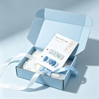 Personalisierte Geschenkverpackung mit Eigenem Logo, Nagel-Displaykarten für Nagelstudios