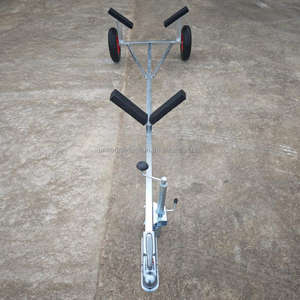 Trailer Perahu Kano & Kayak Tunggal yang Dapat Disesuaikan Tahun <span class=keywords><strong>2026</strong></span> dengan Kopling Eropa untuk Trailer Kapal - Product Image 3