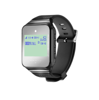 Système d'appel sans fil IHomePager 433,92 MHz, 4 numéros d'appel, récepteur montre, bipeur pour serveuse, portée 400 m, 999 boutons