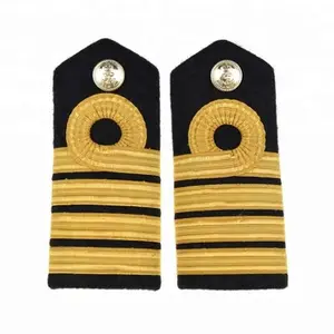 Epaulets bordados à mão personalizados 15