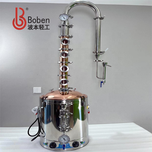 Destilador de Alcohol Boben de 50L 100L, Destilador de Aceites Esenciales, Equipo de Destilación Casero para Brandy, <span class=keywords><strong>Ron</strong></span>, Destilador de Alcohol - Product Image 3