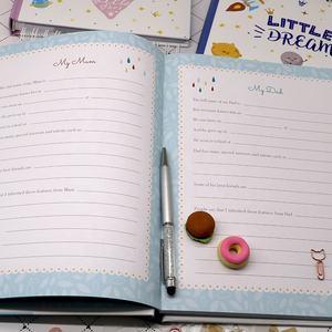 Livre d'enregistrement mémoire de croissance pour nouveau-né, imprimé A4, 38 feuilles, 76 pages, album photo - Product Image 6