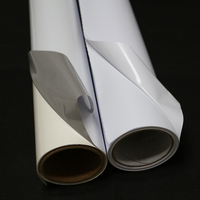 Rouleau de vinyle Double face, autocollant en PVC, pour imprimante à jet d'encre