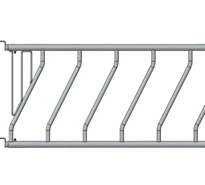 แผงกั้นคอกปศุสัตว์แนวทแยงแผงกั้นคอกปศุสัตว์รั้วม้าคอกปศุสัตว์ผลิตในจีน