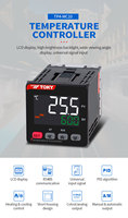 Termostato Digital Inteligente de Alta Sensibilidad para Incubadora, Controlador de Temperatura con Pantalla LCD