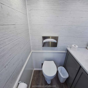 Remorque portable pour toilettes et douche avec système de freinage pour utilisation en extérieur - Product Image 4