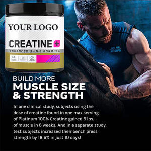 Créatine monohydratée pure en poudre instantanée micronisée, complément alimentaire pour la croissance musculaire, nutrition sportive pour adultes, énergie, endurance, récupération - Product Image 4