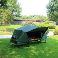 Tente Oxford imperméable pour 2 personnes tente de Camping en plein air pliante portable tente de Camping de pêche tente de lit pliante respirante vente en gros
