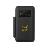 G4 PRO 4G Carte SIM compatible MIFI WiFi6 Charge rapide 22,5W Batterie externe portable 10000mAh avec pare-feu et VPN intégrés