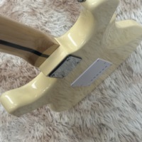 ST Factory OEM Electric Guitar Solid Light Yellow Wood Fast Shipping for Musicians Maple Back/Side Material