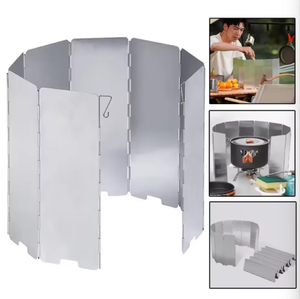 Paravento di Sicurezza in Lega di Alluminio per Caccia all'Aperto, Portatile, Ultra-leggero, Pieghevole, <span class=keywords><strong>a</strong></span> Sgancio Rapido, Durevole, con Sistema <span class=keywords><strong>MOLLE</strong></span> - Product Image 3