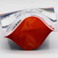 Sacs d'emballage en plastique composite verticaux personnalisables pour fruits secs et collations avec fermetures éclair scellées, finitions brillantes ou mates