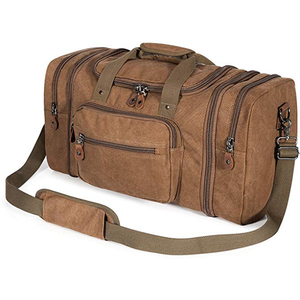 Hunthouse — sac à dos en toile pour voyage, sac polochon surdimensionné pour le week-end - Product Image 3