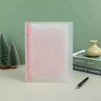 Cuaderno encuadernado en espiral A5 personalizable con cubierta transparente reutilizable Estilo de hojas sueltas para planificadores y notas diarias
