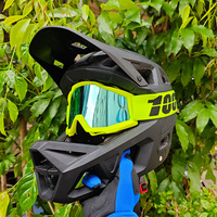 Masque de protection TPU de niveau source avec verres interchangeables à dégagement rapide pour casque de motocross, VTT et tout-terrain intégral